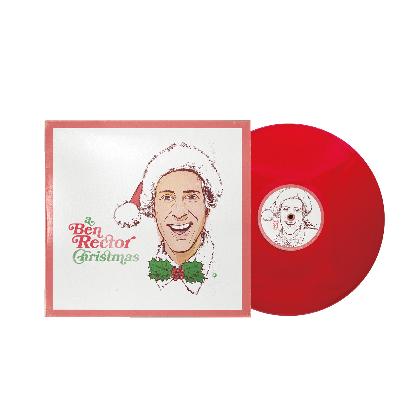 A Ben Rector Christmas - Limited Edition Opaque Red Vinyl