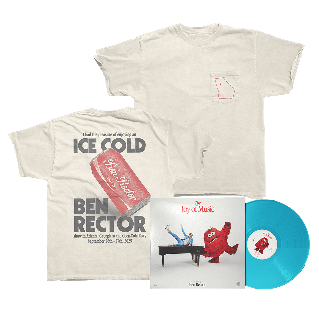 Atlanta Tee and The Joy of Music Vinyl Bundle