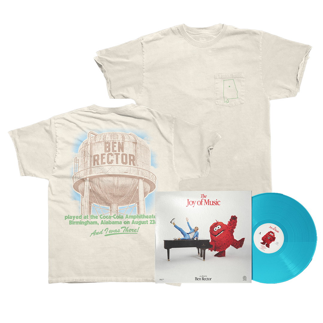 Birmingham Tee and The Joy of Music Vinyl Bundle