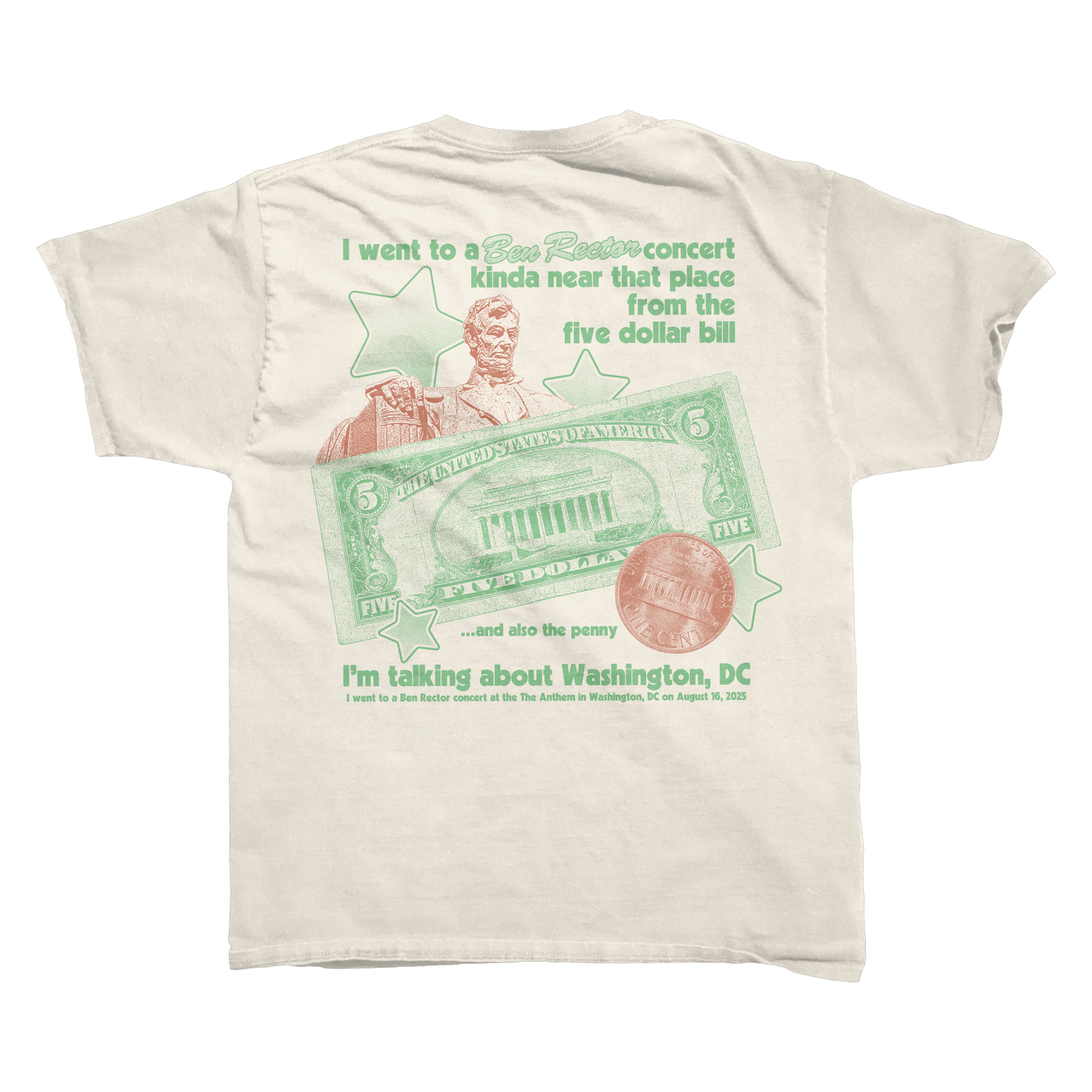 Ben Rector Live in DC Tee