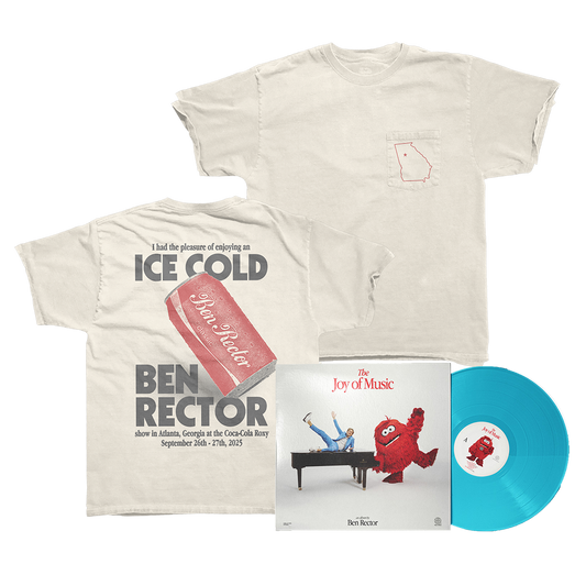 Atlanta Tee and The Joy of Music Vinyl Bundle