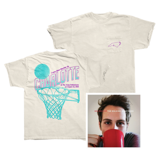 Charlotte Tee and The Walking In Between Vinyl Bundle