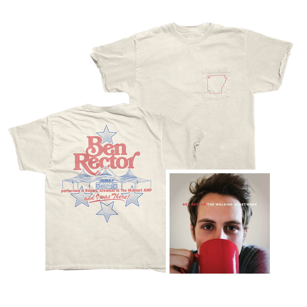 Rogers Tee and The Walking In Between Vinyl Bundle