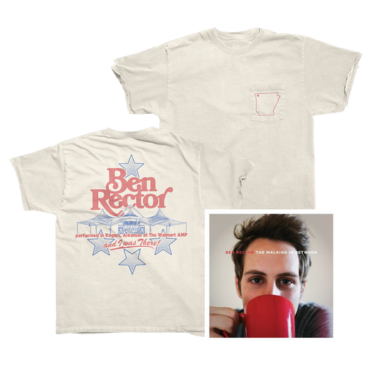 Rogers Tee and The Walking In Between Vinyl Bundle